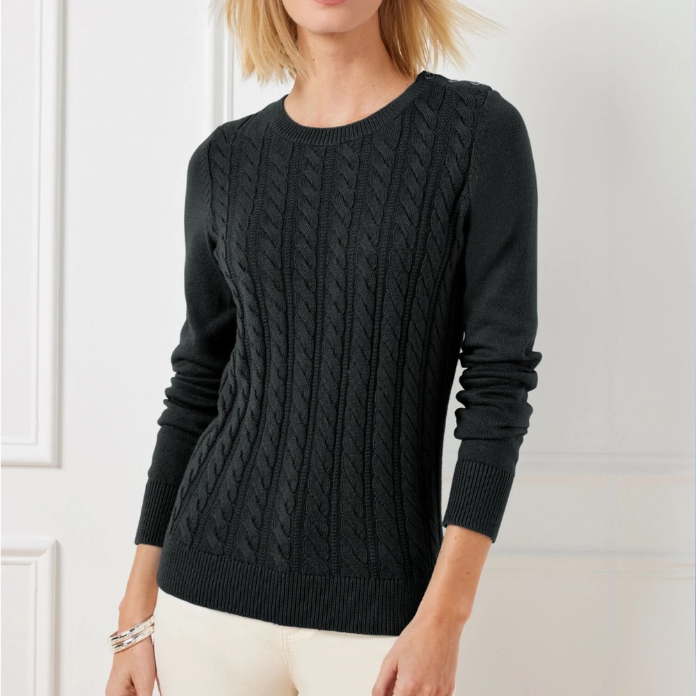 Talbots Soft Cable Knit Sweater